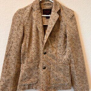 Vintage Ralph by Ralph Lauren  Tan Brown Corduroy blazer Women's size XS